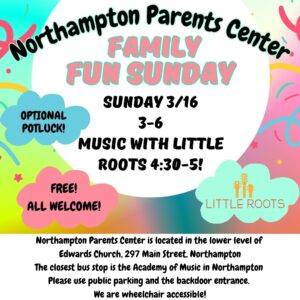 Family Fun Sunday March 16, Little Roots