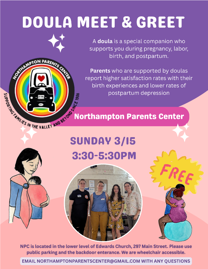 Save the Date! NPC’s First Doula Meet & Greet, March 15