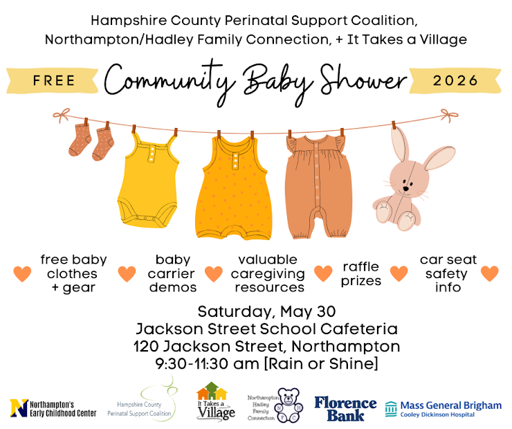 Save the Date! Community Baby Shower – Saturday, May 30, 2026
