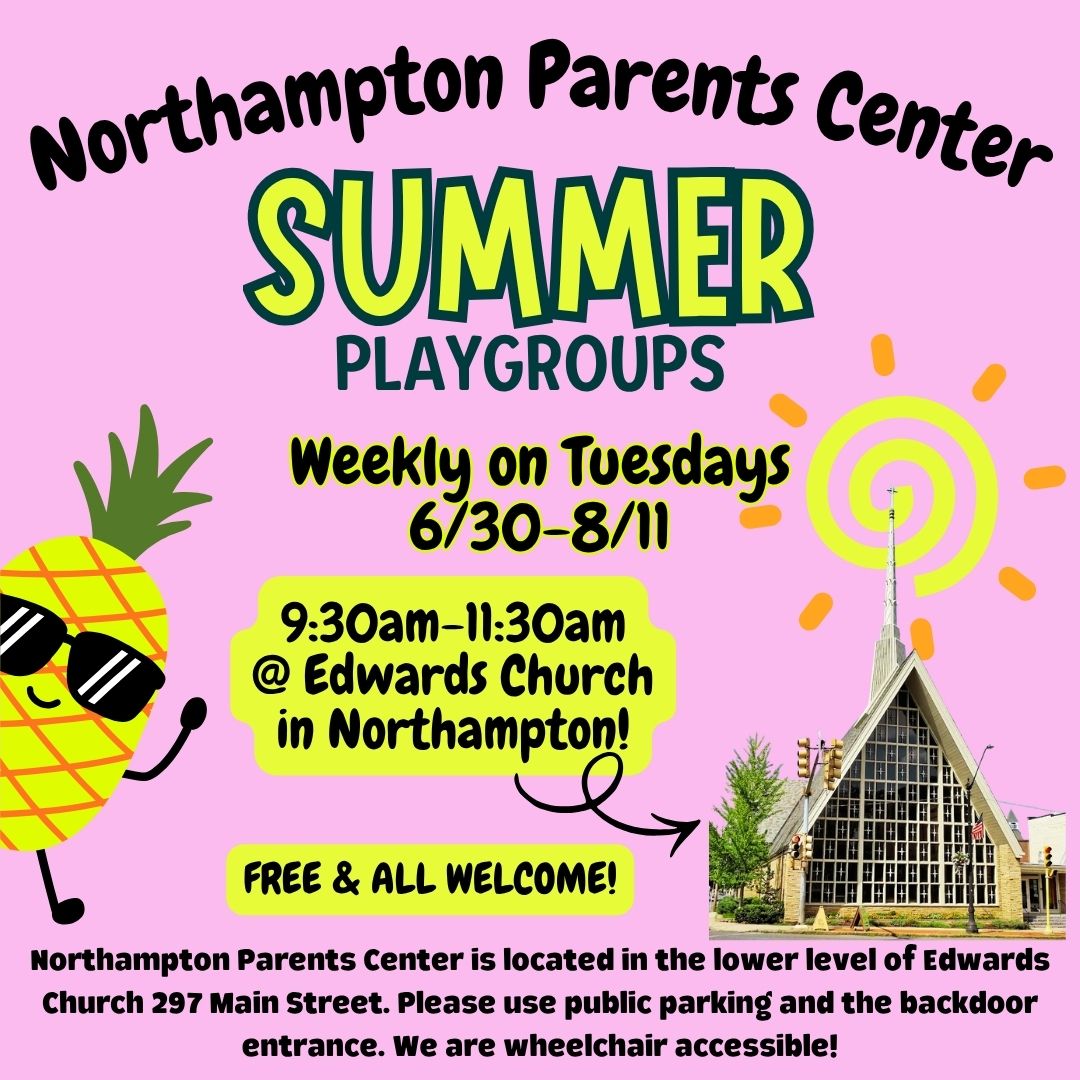 2026 Summer Playgroup Schedule