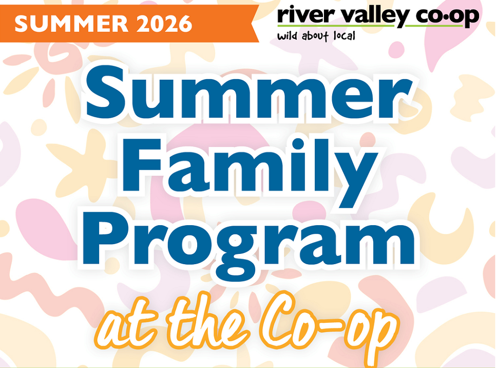 FREE Summer Family Programs at River Valley Co-op