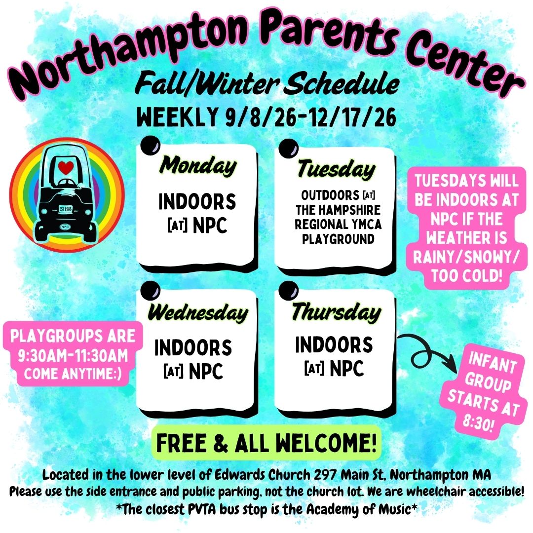 Fall Playgroup Schedule is Here!
