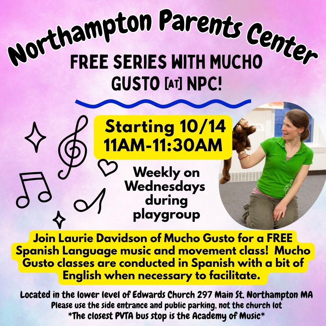 Mucho Gusto Spanish is back for another FREE Music and Movement series @ NPC!